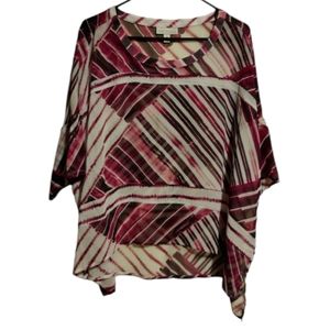 Dana Buchman lightweight Shawl/Blouse